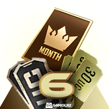 Pubg Mobile Prime Plus 6 Aylıq