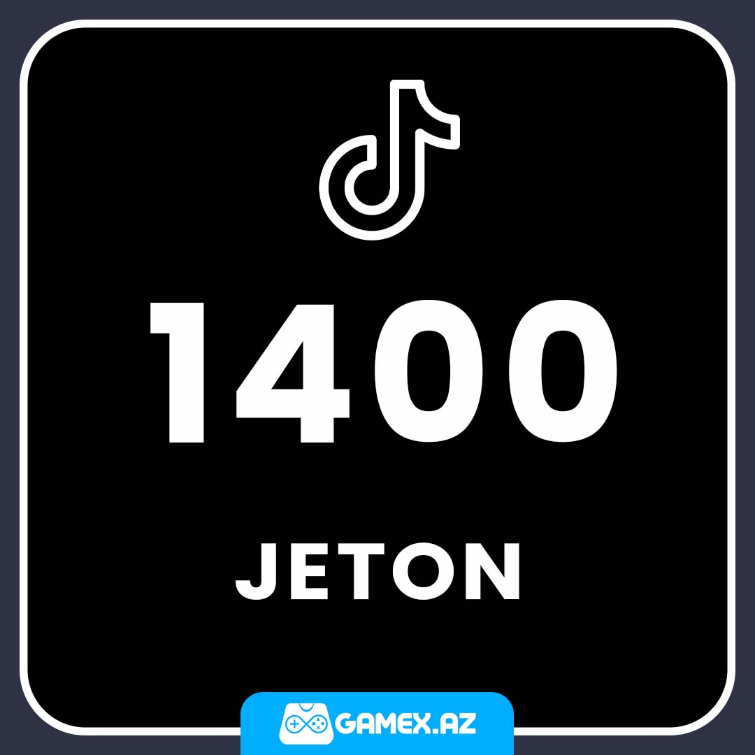 TikTok 1400 Jeton