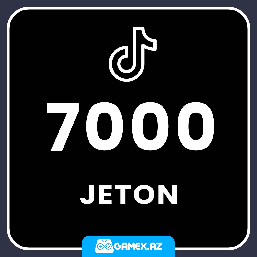 TikTok 7000 Jeton